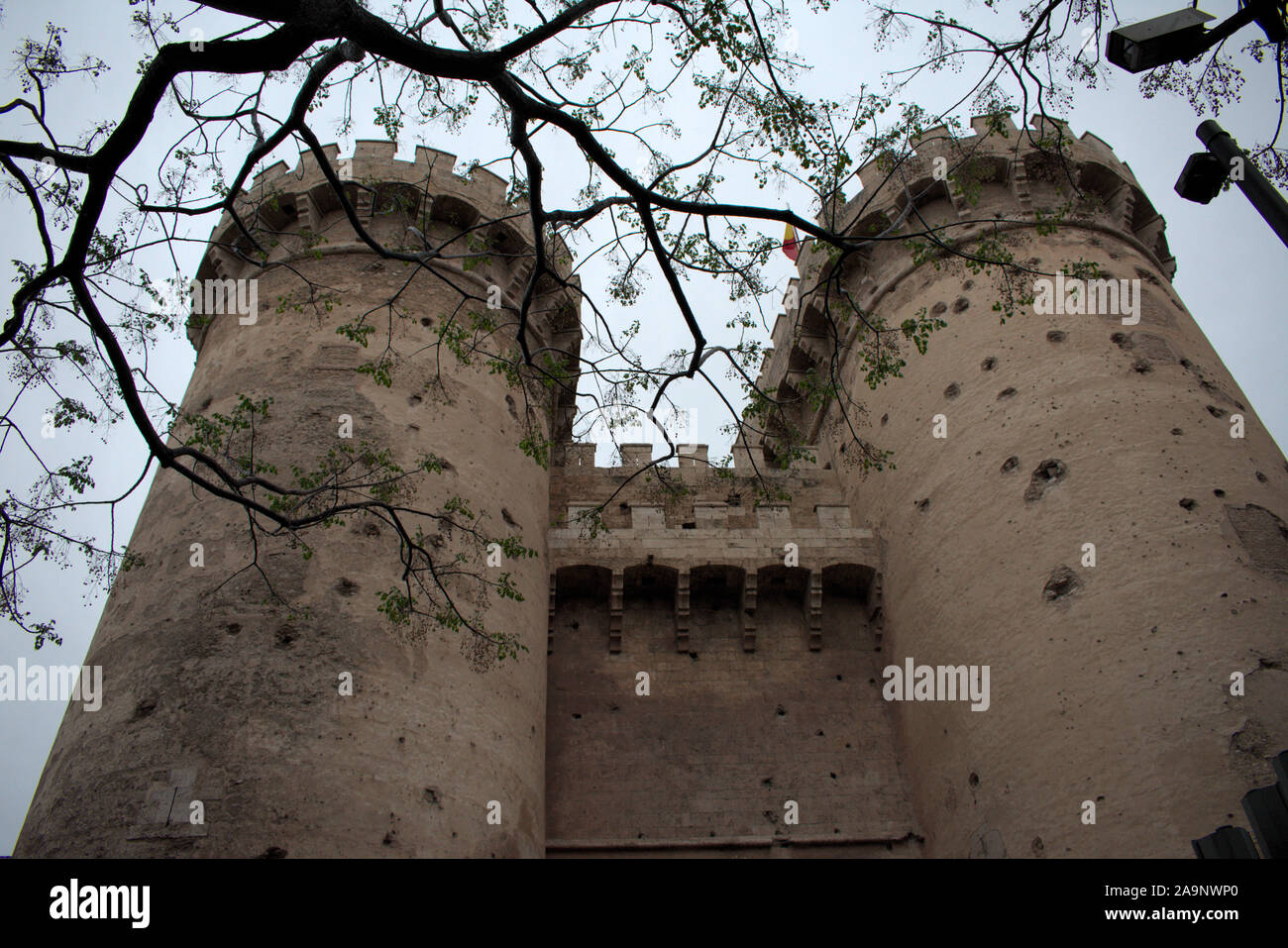 Torres de Quart, Valence. Espagne Banque D'Images