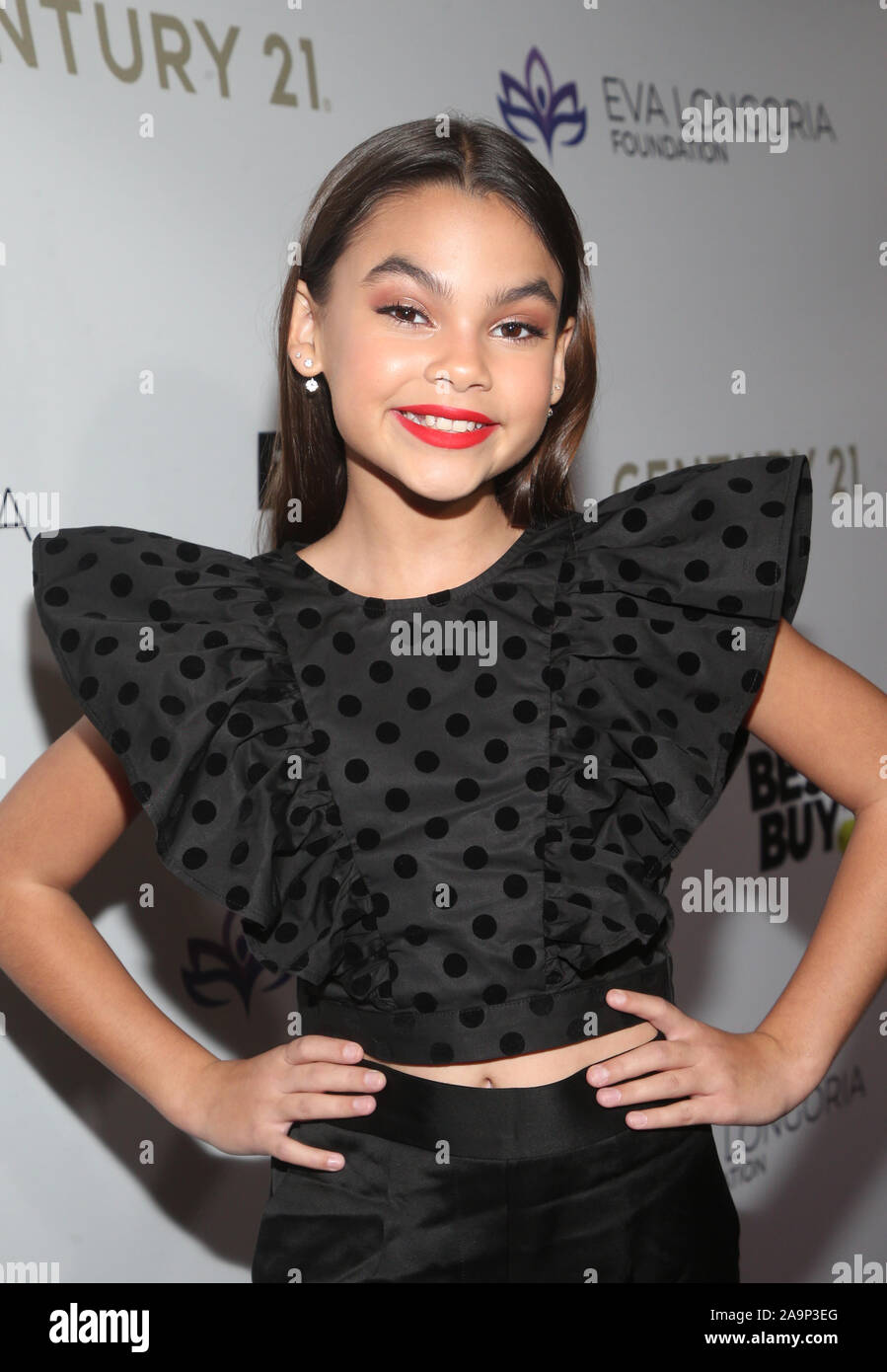 Novembre 15, 2019, Los Angeles, CA, USA : 15 novembre 2019 - Los Angeles, Californie - Ariana Greenblatt. L'Eva Longoria Foundation gala tenu à l'hôtel des 4 saisons. Crédit photo : FS/AdMedia (crédit Image : © F. S/AdMedia via Zuma sur le fil) Banque D'Images