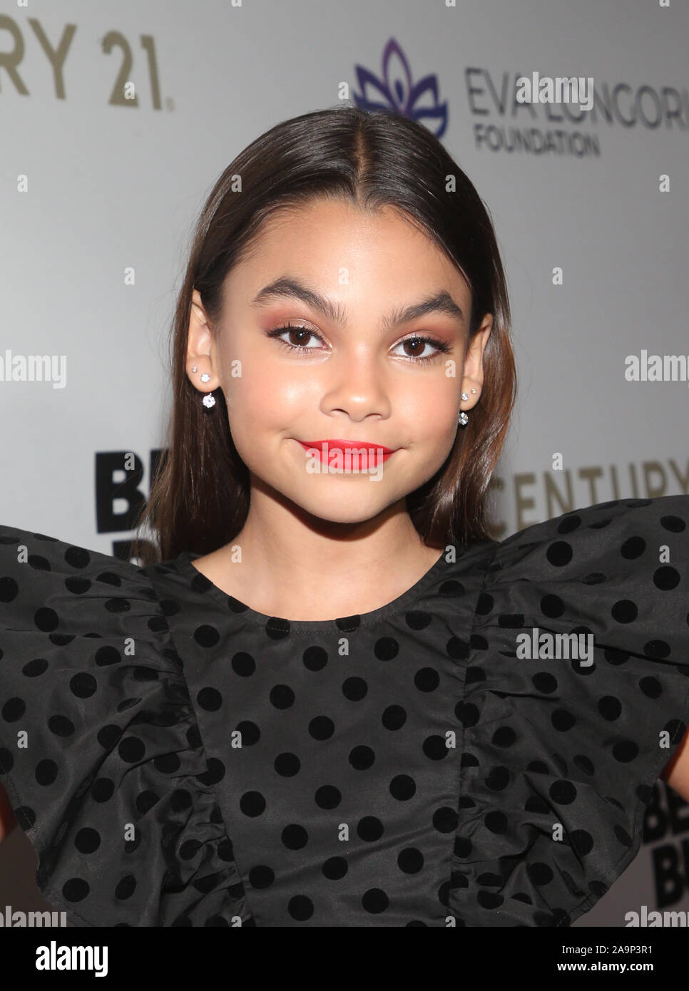 Novembre 15, 2019, Los Angeles, CA, USA : 15 novembre 2019 - Los Angeles, Californie - Ariana Greenblatt. L'Eva Longoria Foundation gala tenu à l'hôtel des 4 saisons. Crédit photo : FS/AdMedia (crédit Image : © F. S/AdMedia via Zuma sur le fil) Banque D'Images