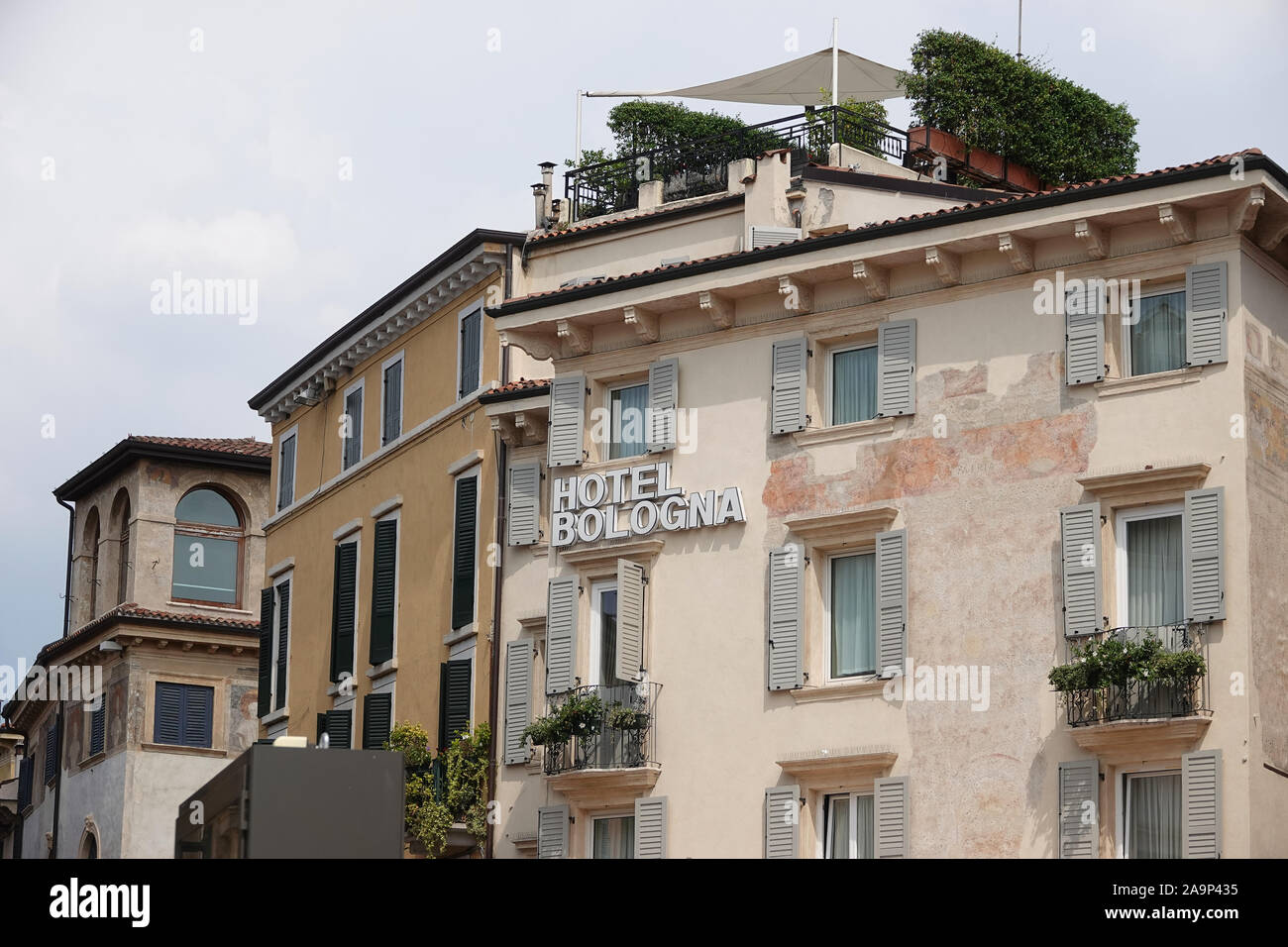 L'hôtel Bologna à Vérone, en Italie en août 2019 Banque D'Images