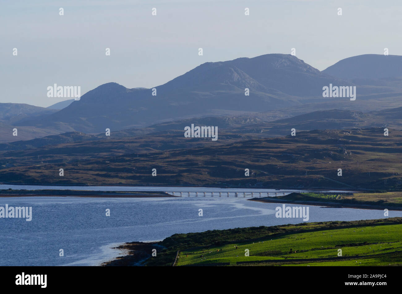 Kyle of Sutherland Langue Ecosse UK Banque D'Images