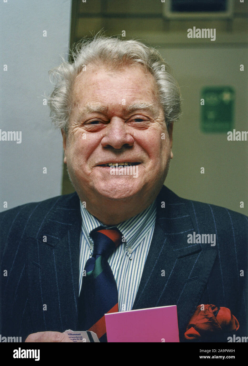 L'artiste suédois LASSE LÖNNDAHL schlager à 60s à 90s Banque D'Images