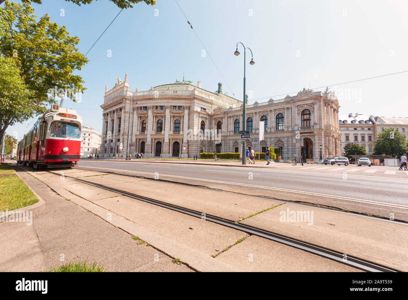 Burgtheater de Vienne, Autriche Banque D'Images