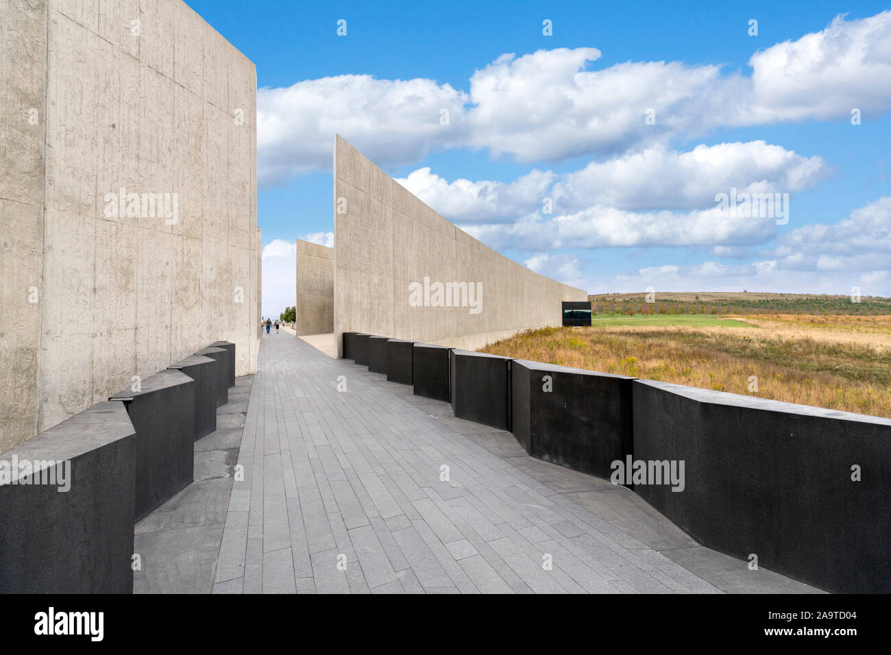 Centre d'habitation à la Flight 93 National Memorial, Stonycreek, près de Shanksville, comté de Somerset, New Jersey, USA Banque D'Images