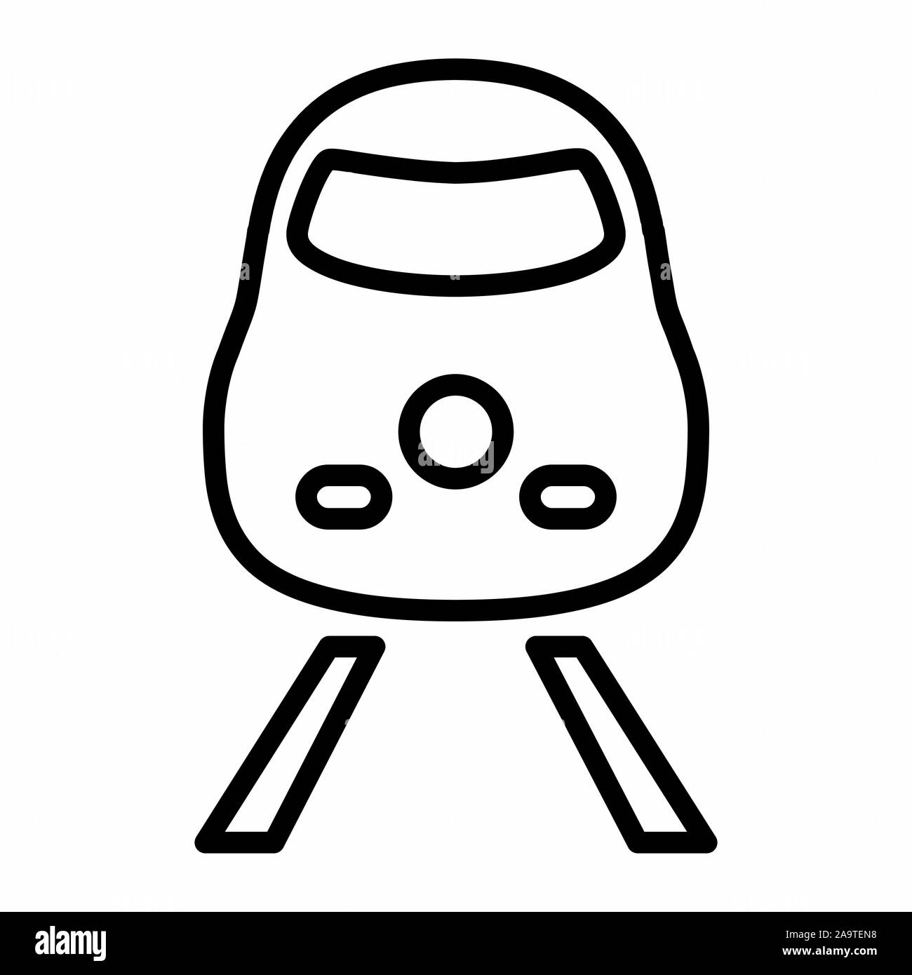 Icône train illustration Illustration de Vecteur