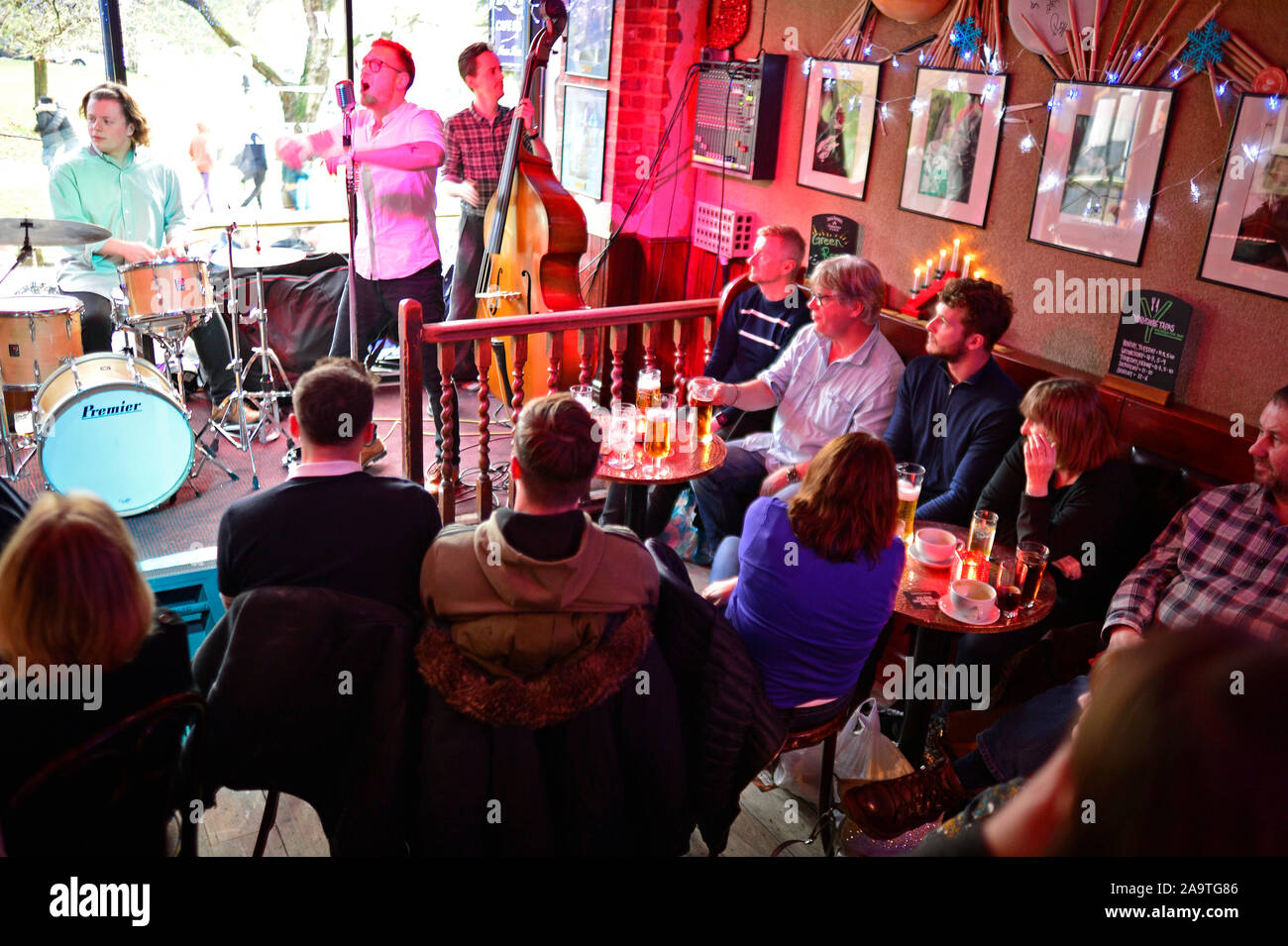 Blues Cafe Bar Harrogate North Yorkshire England UK Banque D'Images
