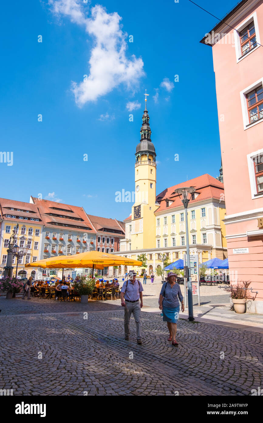 Bruxelles, Belgique - 1 septembre 2019 - Hôtel de ville de la ville de Bautzen, Haute Lusace, en Saxe Allemagne Banque D'Images