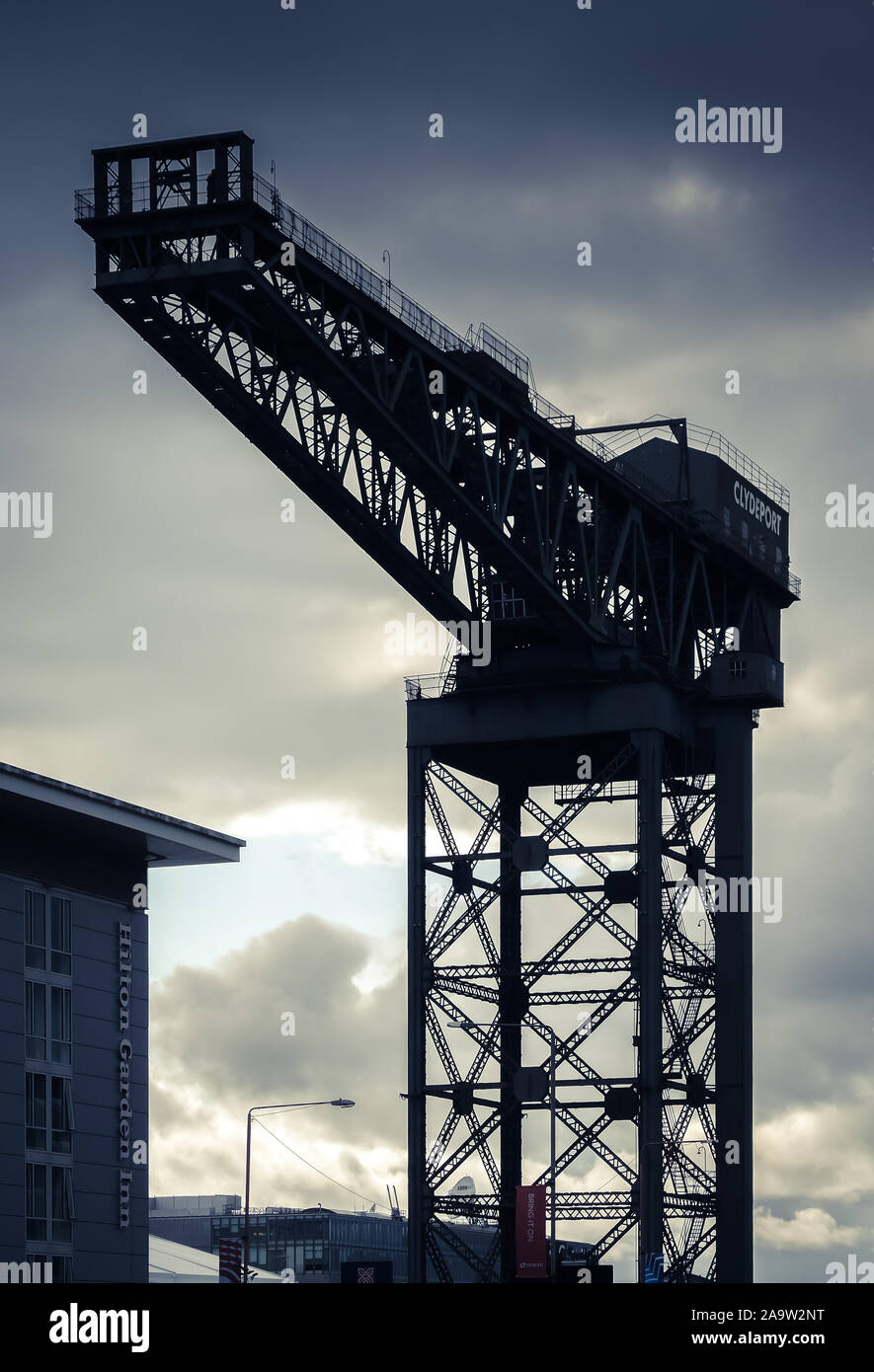 Glasgow Finnieston Crane, Banque D'Images