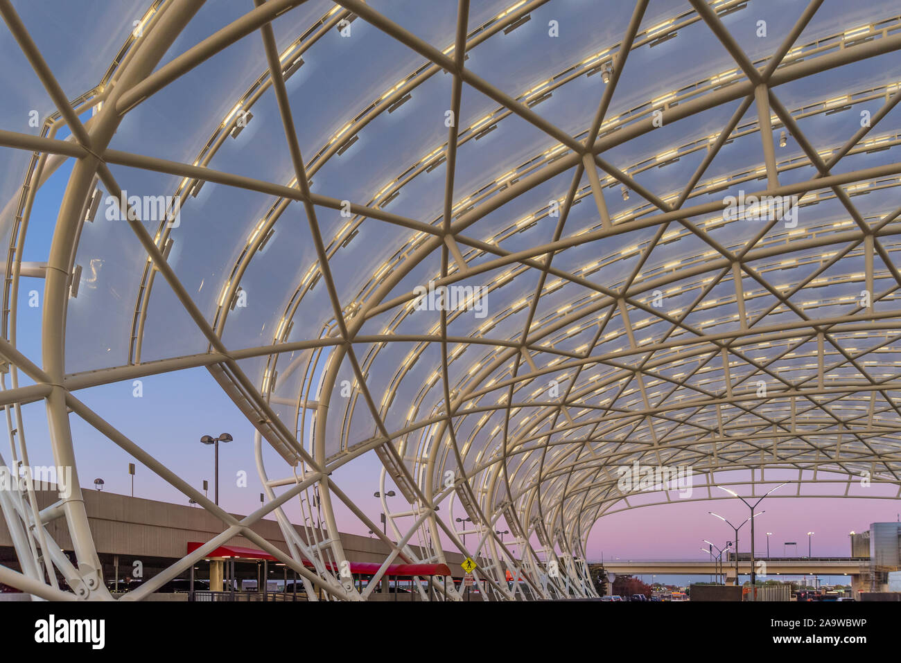 L'aéroport international Hartsfield-Jackson d'Atlanta à Atlanta, Géorgie. (USA) Banque D'Images