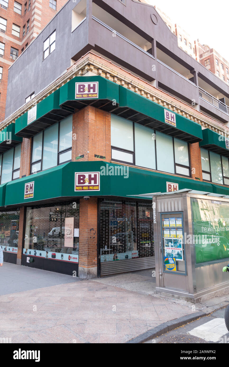B&H Magasin photographique, W 33rd Street, New York City, ÉtatsUnis d