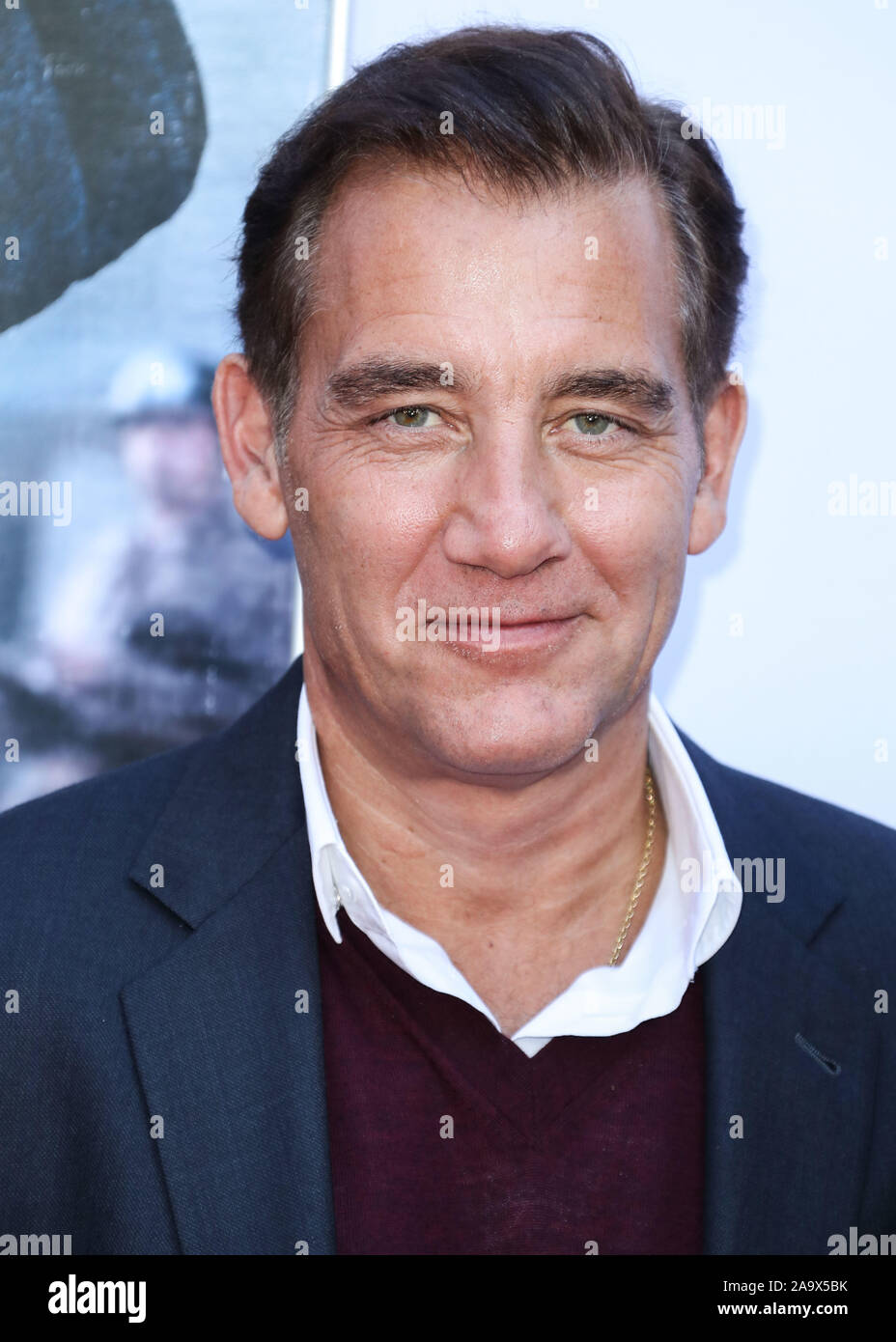 Hollywood, États-Unis. 17 novembre, 2019. HOLLYWOOD, LOS ANGELES, CALIFORNIE, USA - 17 NOVEMBRE : l'Acteur Clive Owen arrive à l'AFI FEST 2019 - Première mondiale de Sony Pictures Classics' 'Le Chant des noms' tenue à l'IMAX Théâtre chinois de Grauman, le 17 novembre 2019 à Hollywood, Los Angeles, Californie, États-Unis. (Photo par Xavier Collin/Image Crédit : Agence de Presse) L'agence de presse Image/Alamy Live News Banque D'Images