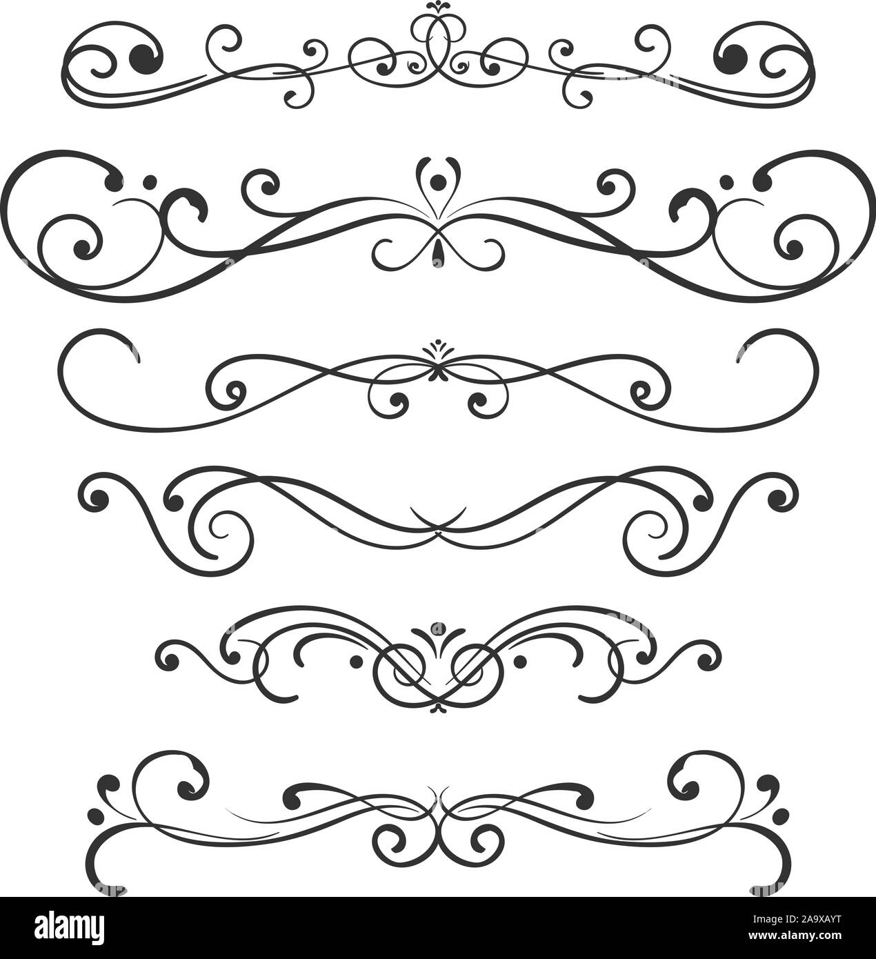 Ornement décoration florale Illustration de Vecteur