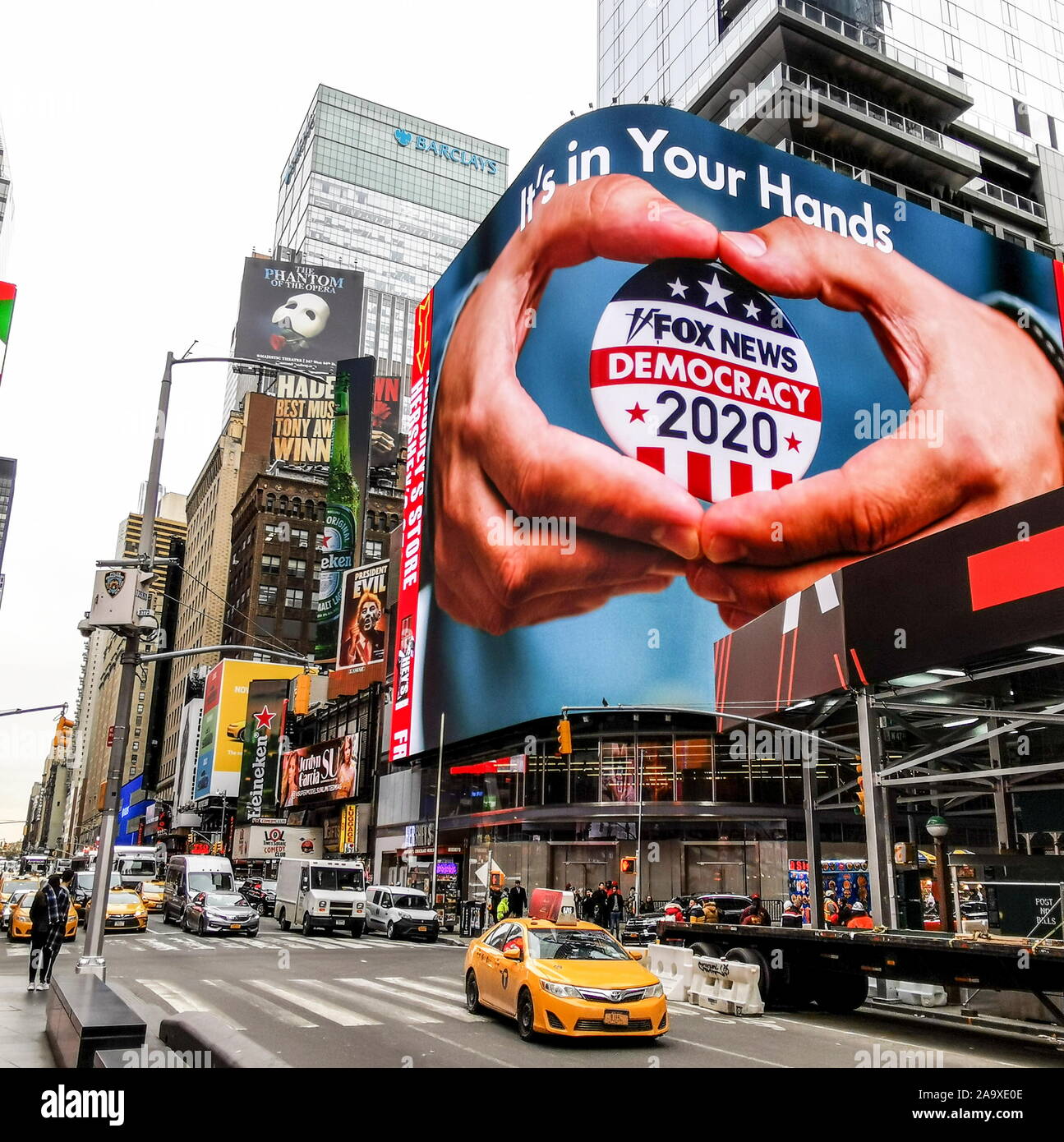 FOX News, NEW YORK 2020 Banque D'Images