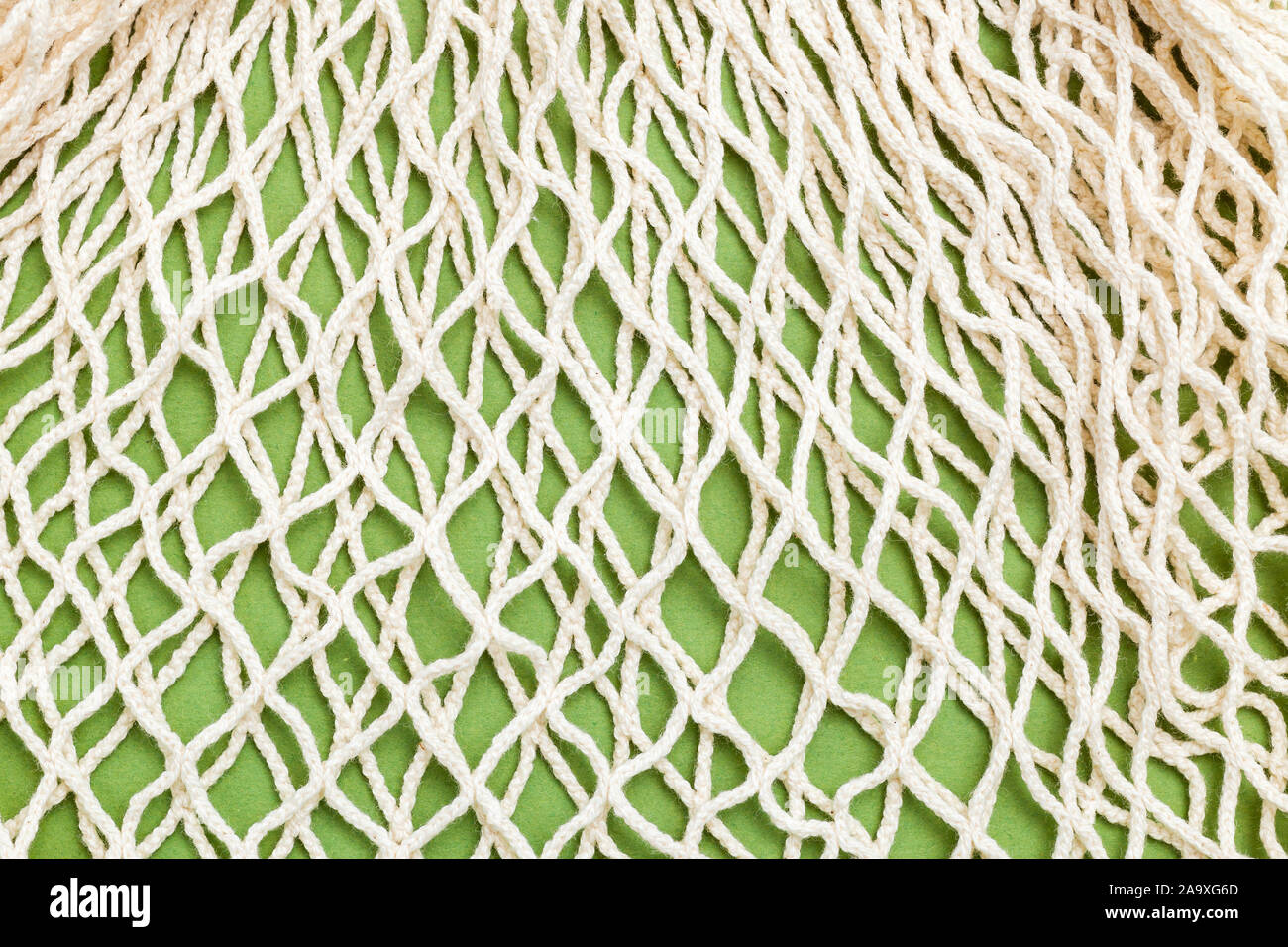 String fond sac réutilisable. concept. Abstract background Banque D'Images