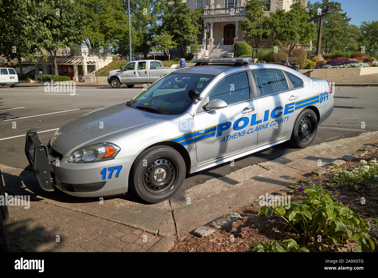 Athens-Clarke Comté Chevrolet Impala police véhicule de patrouille athènes georgia usa Banque D'Images