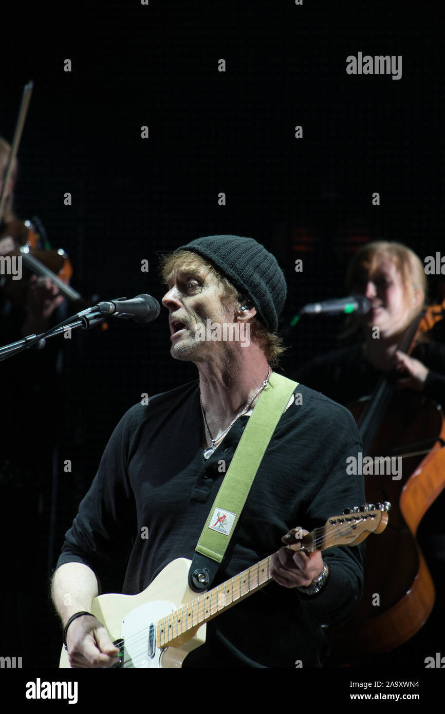 A-HA en concert Banque D'Images