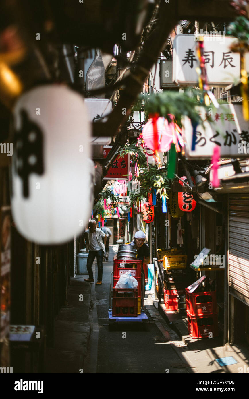 Memory Lane, Shinjuku, Tokyo, Japon Banque D'Images