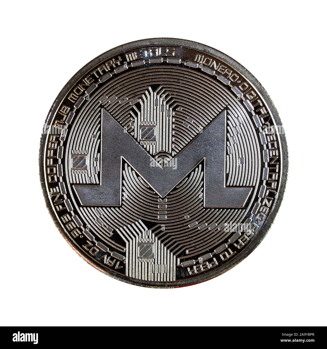 Le MRN Monero est une façon moderne de l'échange et cette crypto-monnaie est un moyen de paiement pratique Banque D'Images