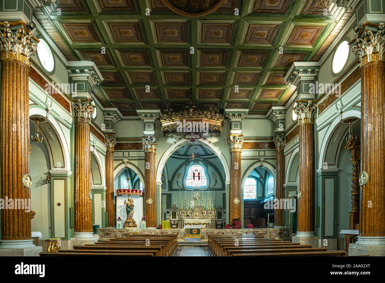 Église de San Marco, Agnone Banque D'Images