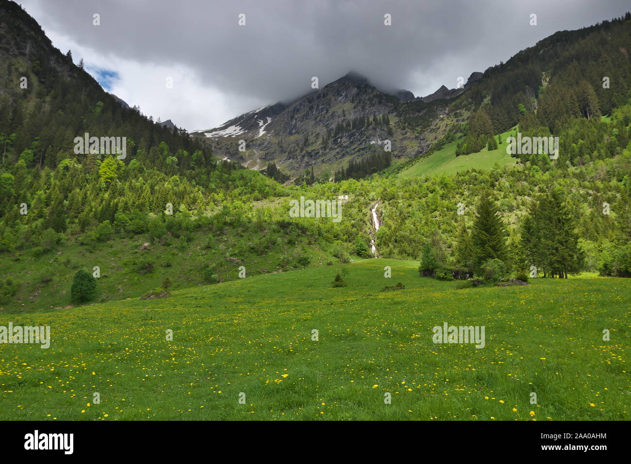 Tannheimer Tal Banque D'Images