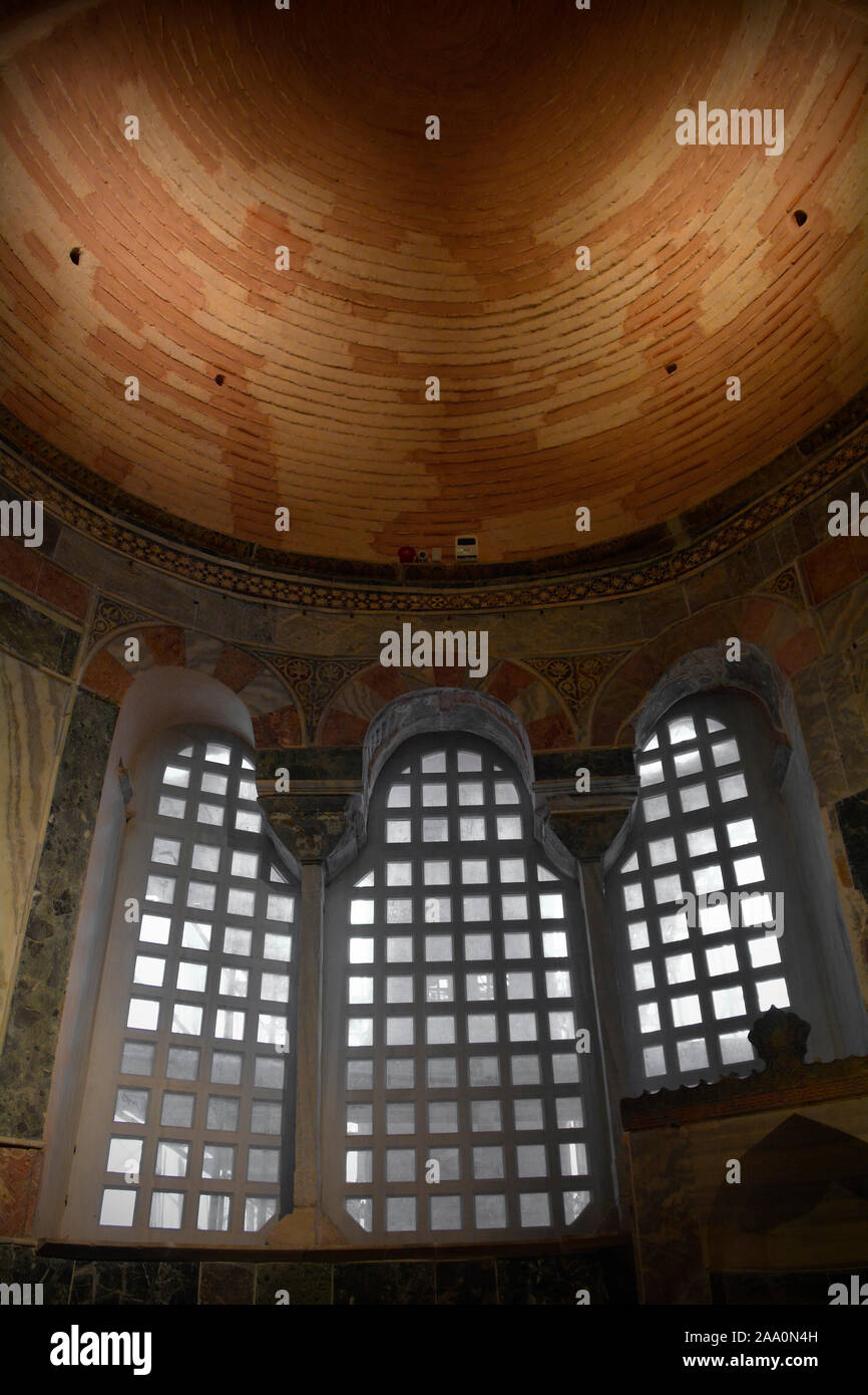 La Chora Church dans le quartier d'Edirnekapı Istanbul, aussi connu comme le musée Kariye et église du Saint Sauveur. Cette byzantine médiévale Banque D'Images