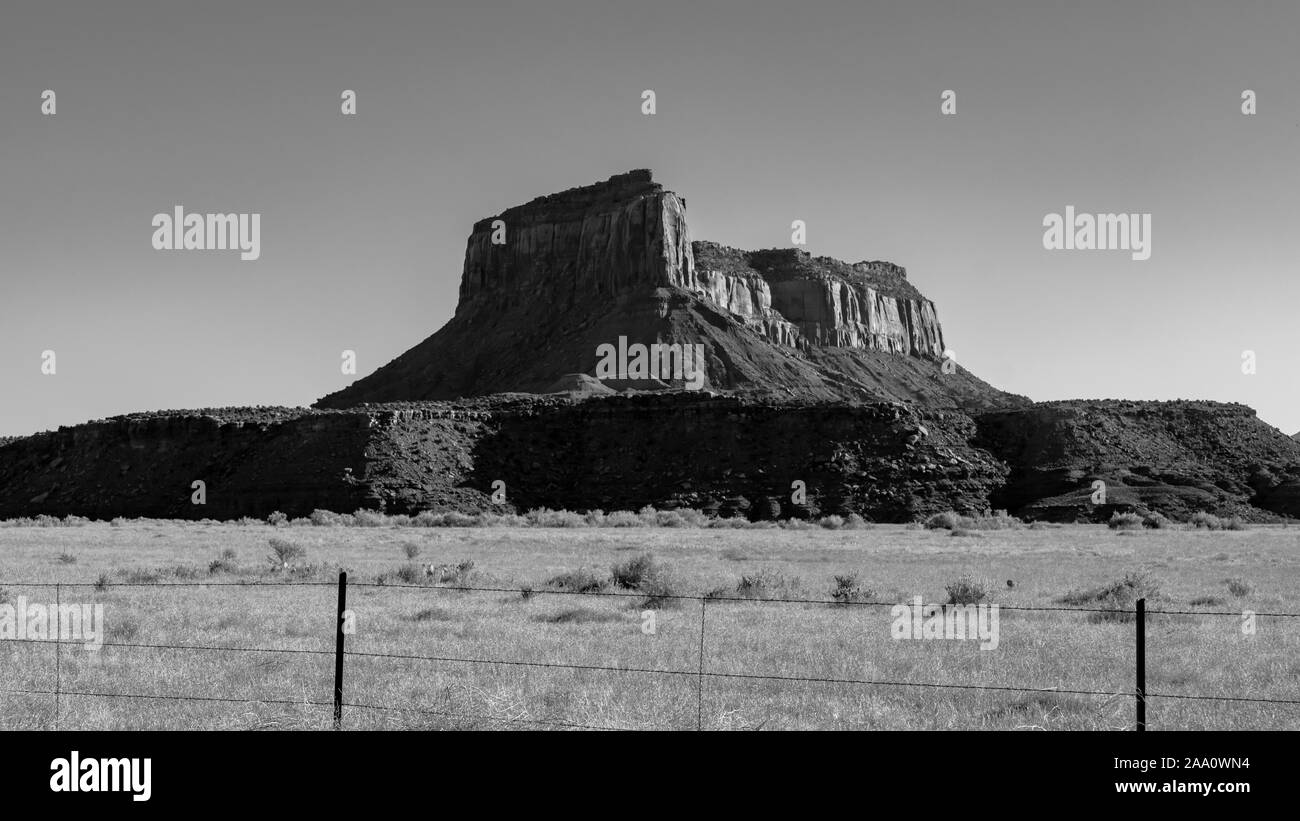 Canyonlands National Park, District d'aiguilles, de l'Utah Banque D'Images