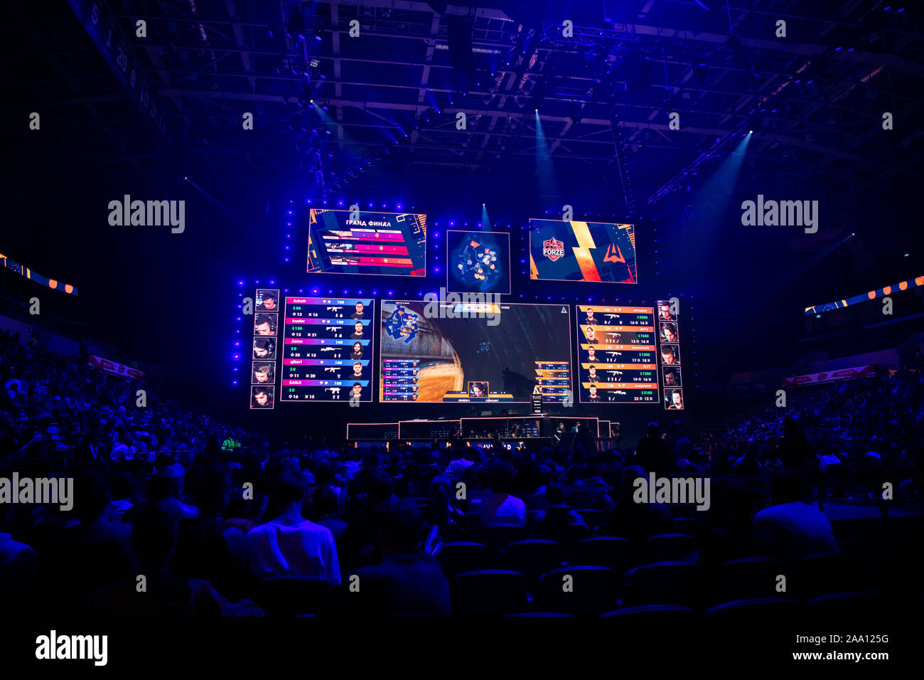 Image éditoriale d'un Counter Strike : Global Offensive tournoi esports event. Banque D'Images