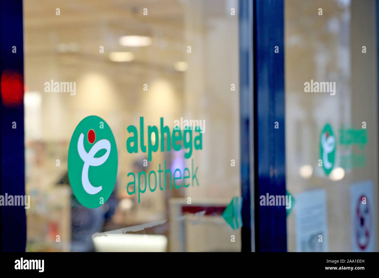 Alkmaar, Pays-Bas. 15 Sep, 2019. ALKMAAR, 15-11-2019, Stock, NU.nl, le branche, pharmacie Crédit : Pro Shots/Alamy Live News Banque D'Images