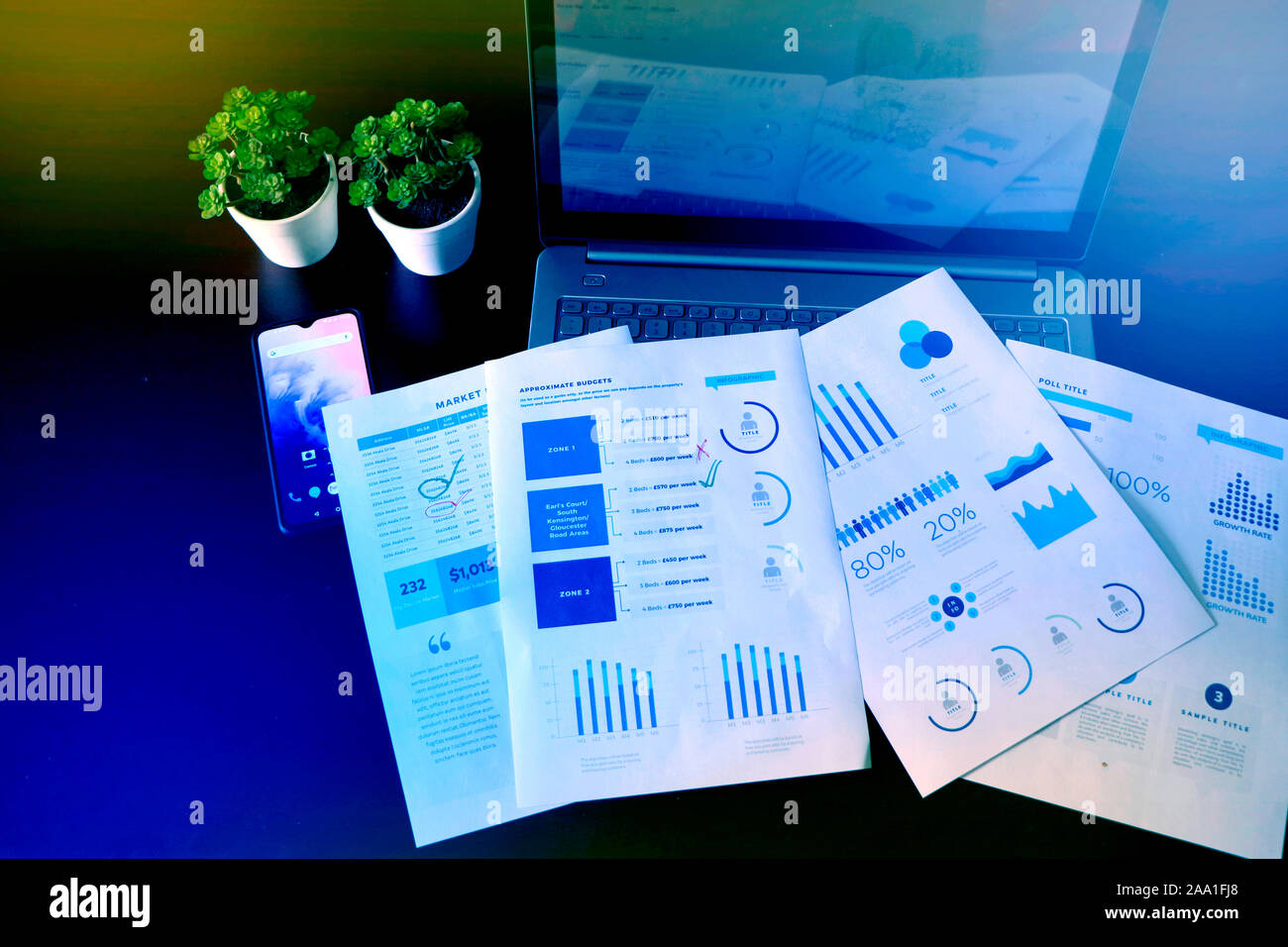 Fiche de contrôle d'entreprise de l'infograph avec coffre, contrôle du bénéfice d'entreprise, Marketing et Finances Photo, trouver Profit & Loss Banque D'Images