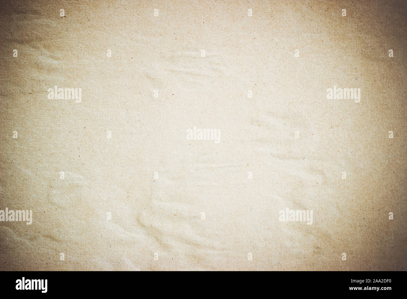 Old paper texture, texture de fond avec copie espace et vignette Banque D'Images