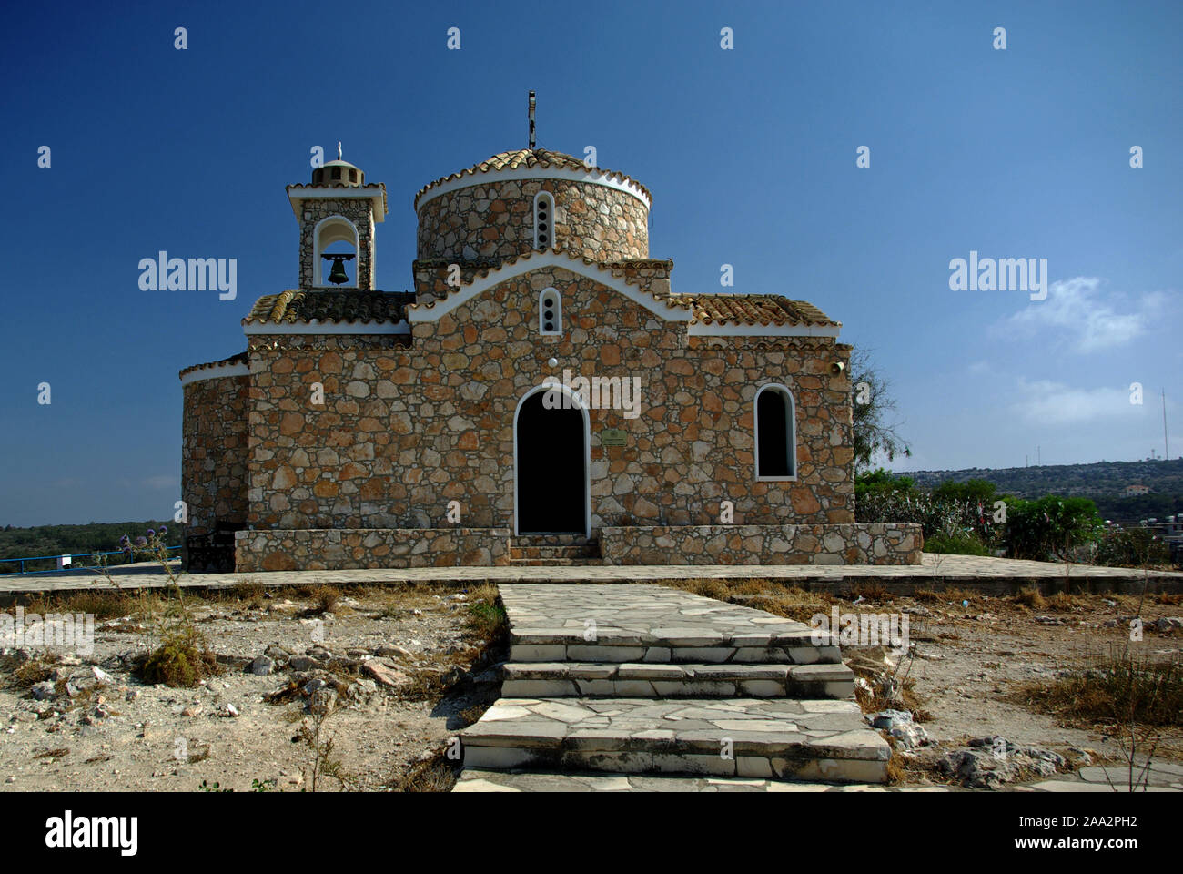 Eglise de Saint Elias dans Protaras Chypre Banque D'Images
