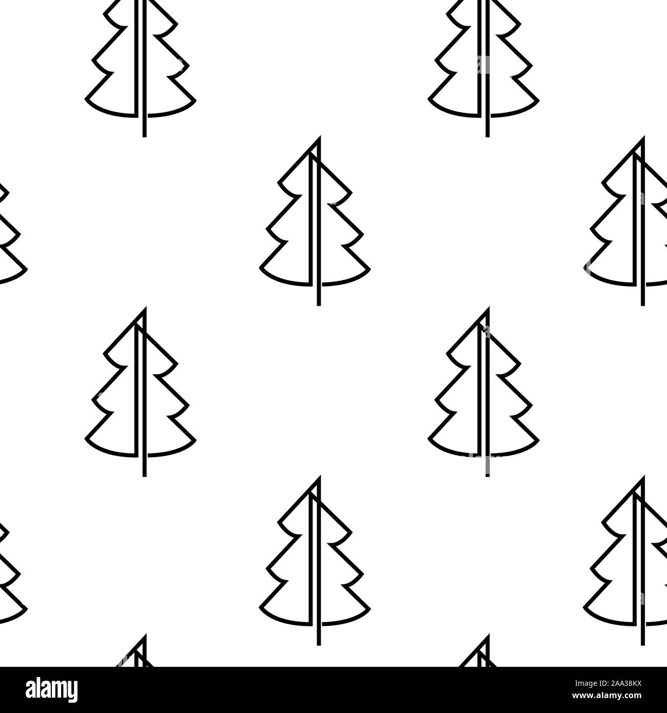 Résumé motif de l'arbre de Noël plus grunge background Illustration de Vecteur