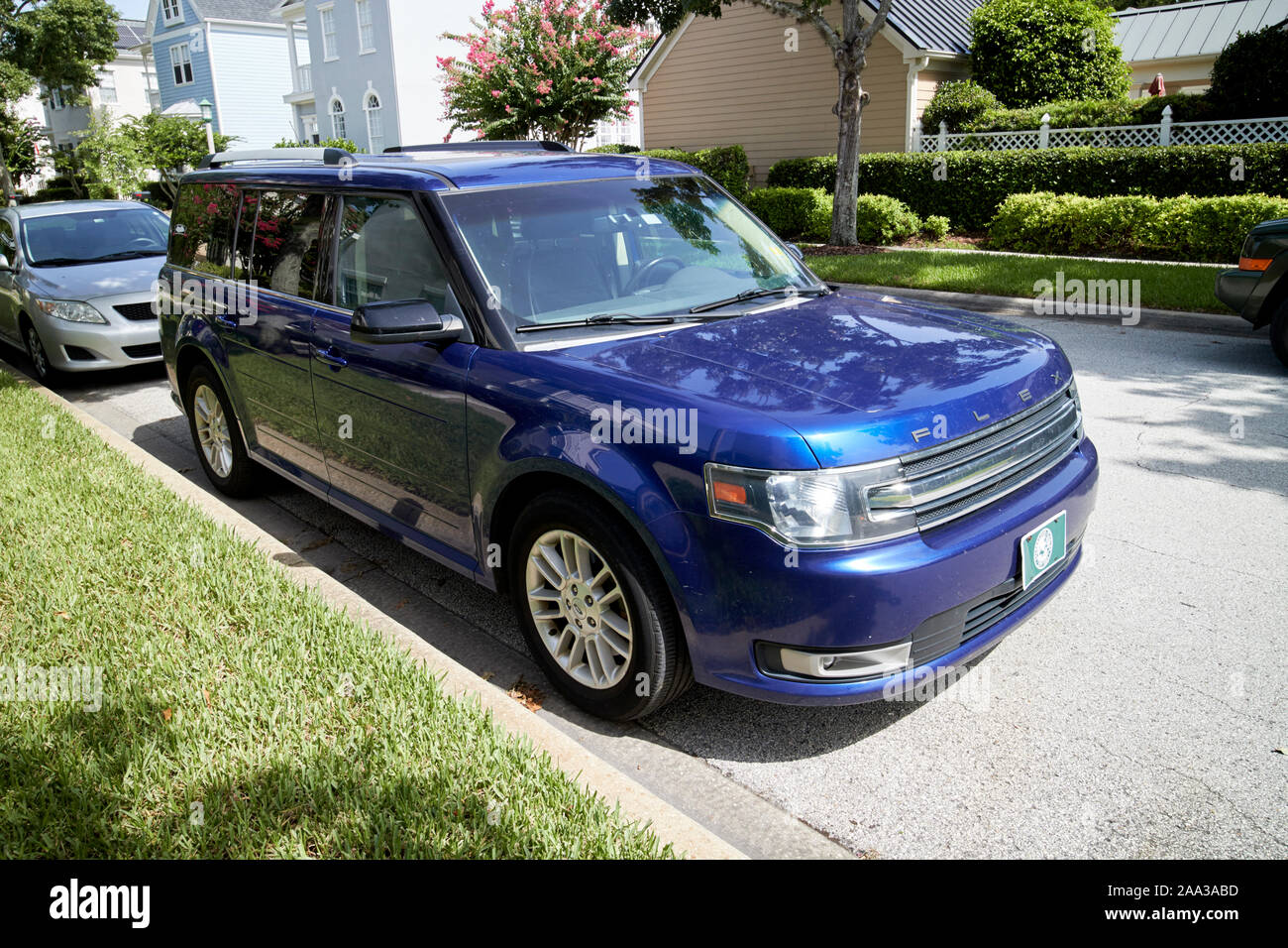 Ford Flex full size suv crossover véhicule florida usa Banque D'Images