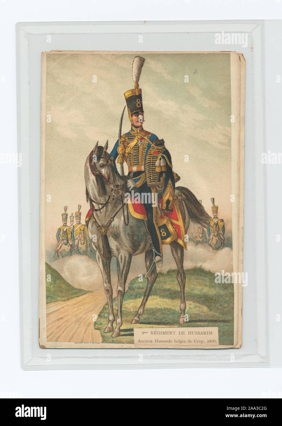 EmpireCostume - Lot de 8 cavaliers Lucotte du 3 ème hussard