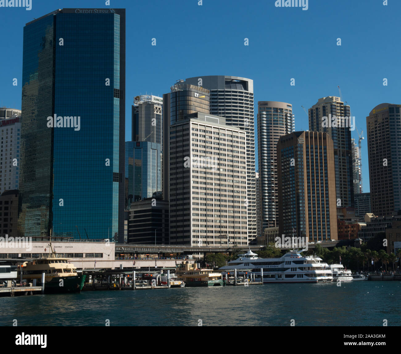 Skyline Sydney Banque D'Images