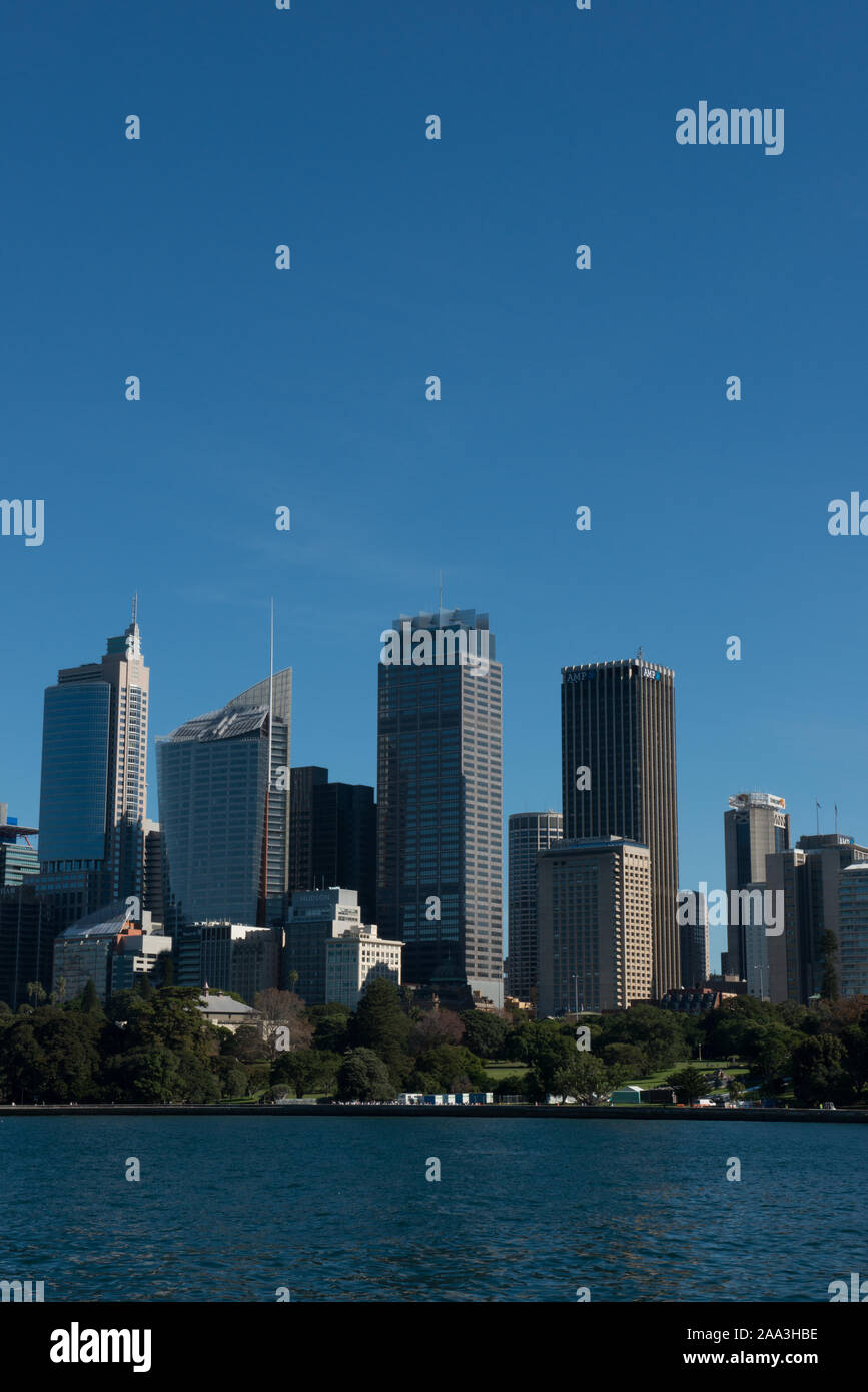 Skyline Sydney Banque D'Images