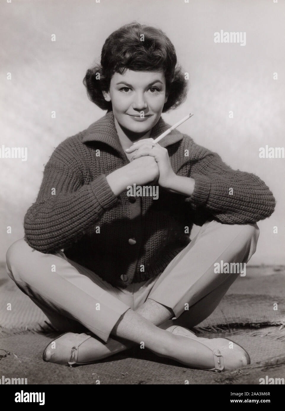 Renate Holm, deutsche Sopranistin Schauspielerin und Deutschland, 1950er Jahre. Soprano et actrice allemande Renate Holm, l'Allemagne des années 1950. Banque D'Images