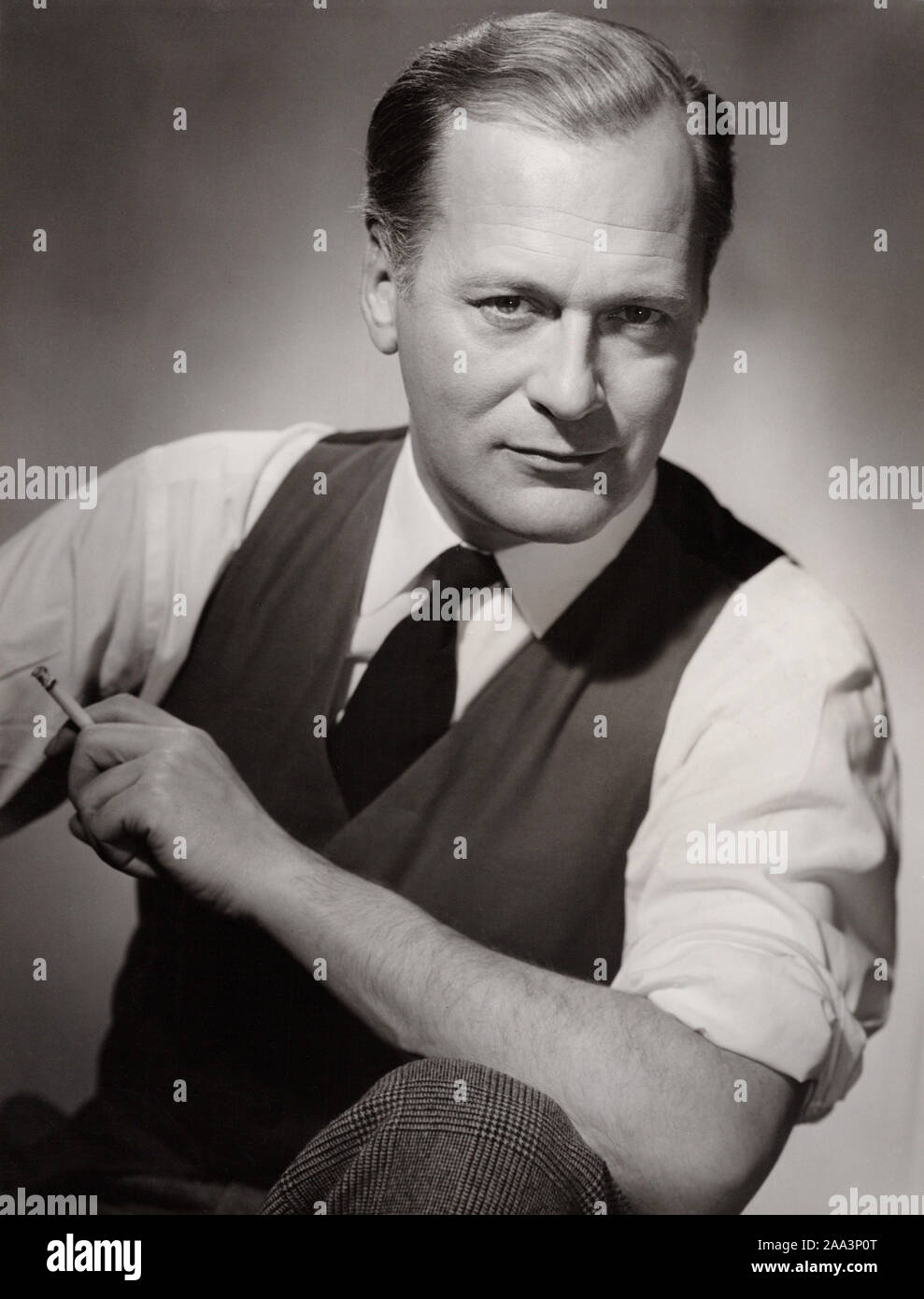 Curd Jürgens, deutscher Bühnen- und Deutschland, Filmschauspieler 1959. Acteur de cinéma et de théâtre allemand Curd Juergens, Allemagne 1959. Banque D'Images