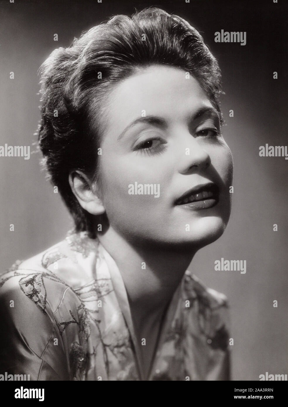 Curbler Eva, deutsche Schauspielerin, Deutschland Mitte 1950er Jahre. Curbler allemand actrice Eva Allemagne, milieu des années 1950. Banque D'Images