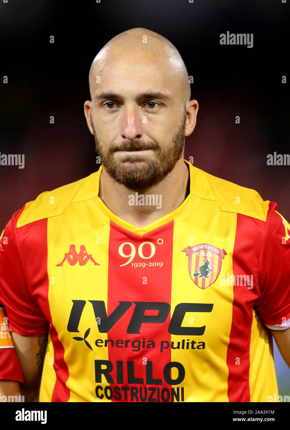 Ligue de Football Italie - Serie B BKT 2019-2020 / ( Benevento Calcio ) - Luca hamiltonien Caldirola Banque D'Images