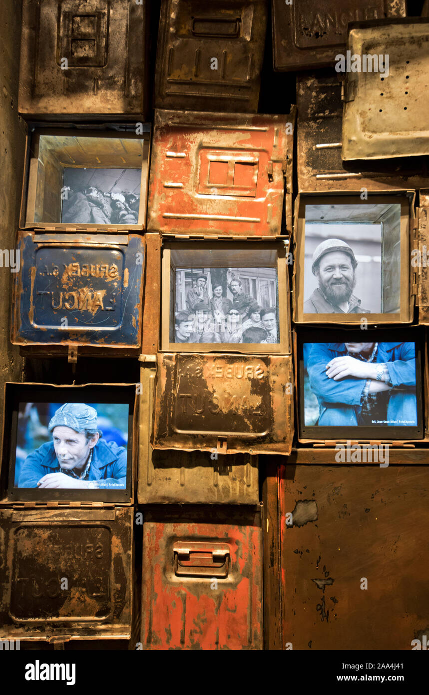Centre européen de solidarité. L'histoire de Solidarnosc. Gdansk, Pologne Banque D'Images