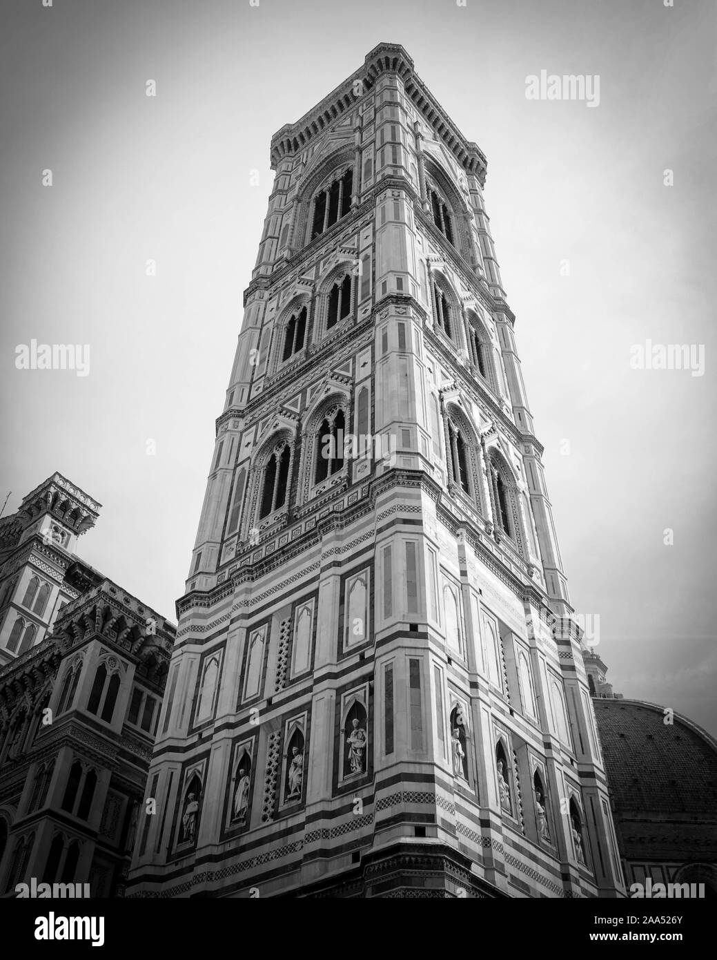 La Cathédrale de Santa Maria del Fiore, la cathédrale de Florence Banque D'Images