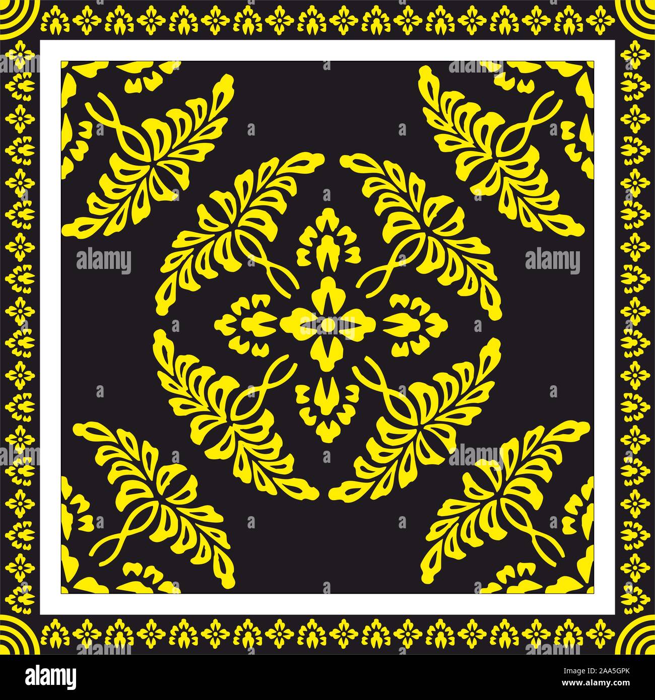 Ethnique foulard Oriental,vector pattern,tapis symétriques de texture. Tissu traditionnel imprimer. Châle, bandana. Illustration de Vecteur