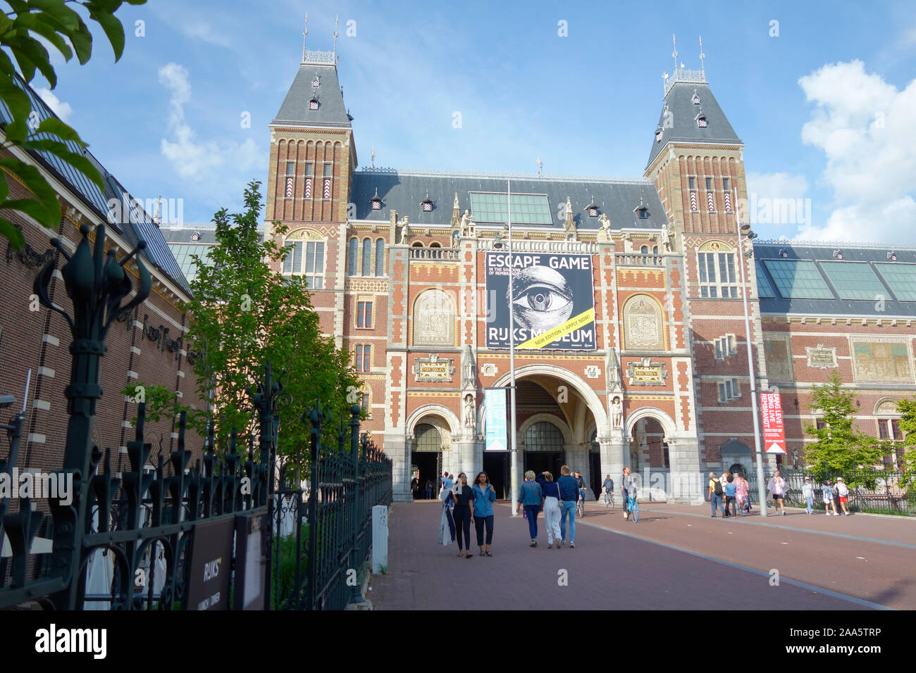 Rijksmuseum, Amsterdam. Banque D'Images