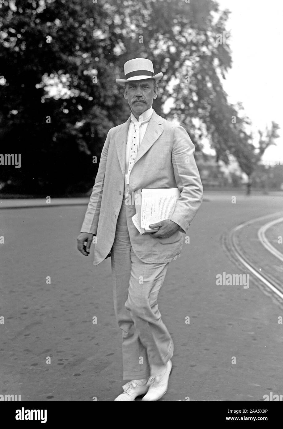 États-unis le sénateur Reed Smoot ca. 1913 - 1917 Banque D'Images