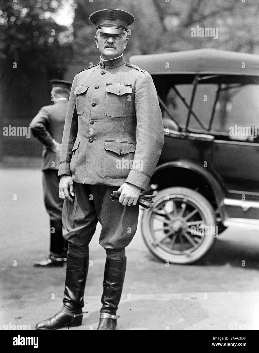 Le général John J. Pershing ca. 1916-1918 Banque D'Images