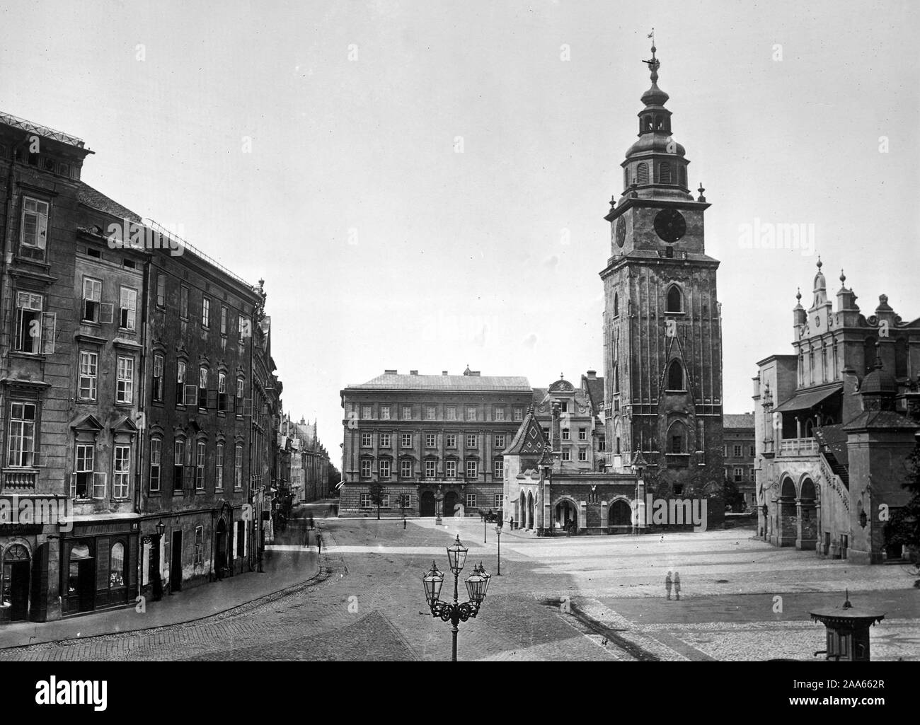 Tour de ville / Wieza Ratuszowa / Pologne ca. 1910-1920 Banque D'Images