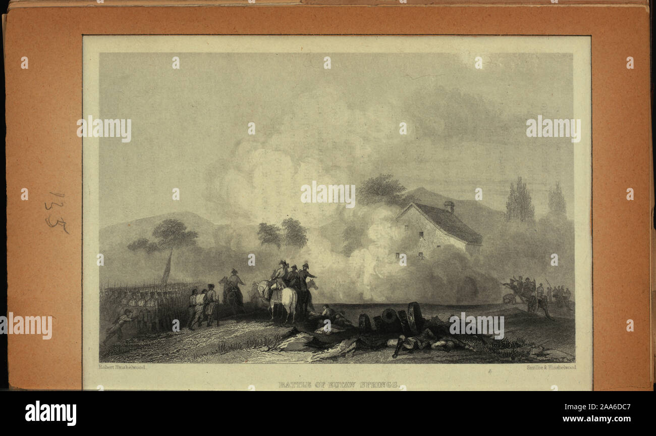 Bataille de eutaw springs Banque de photographies et d’images à haute