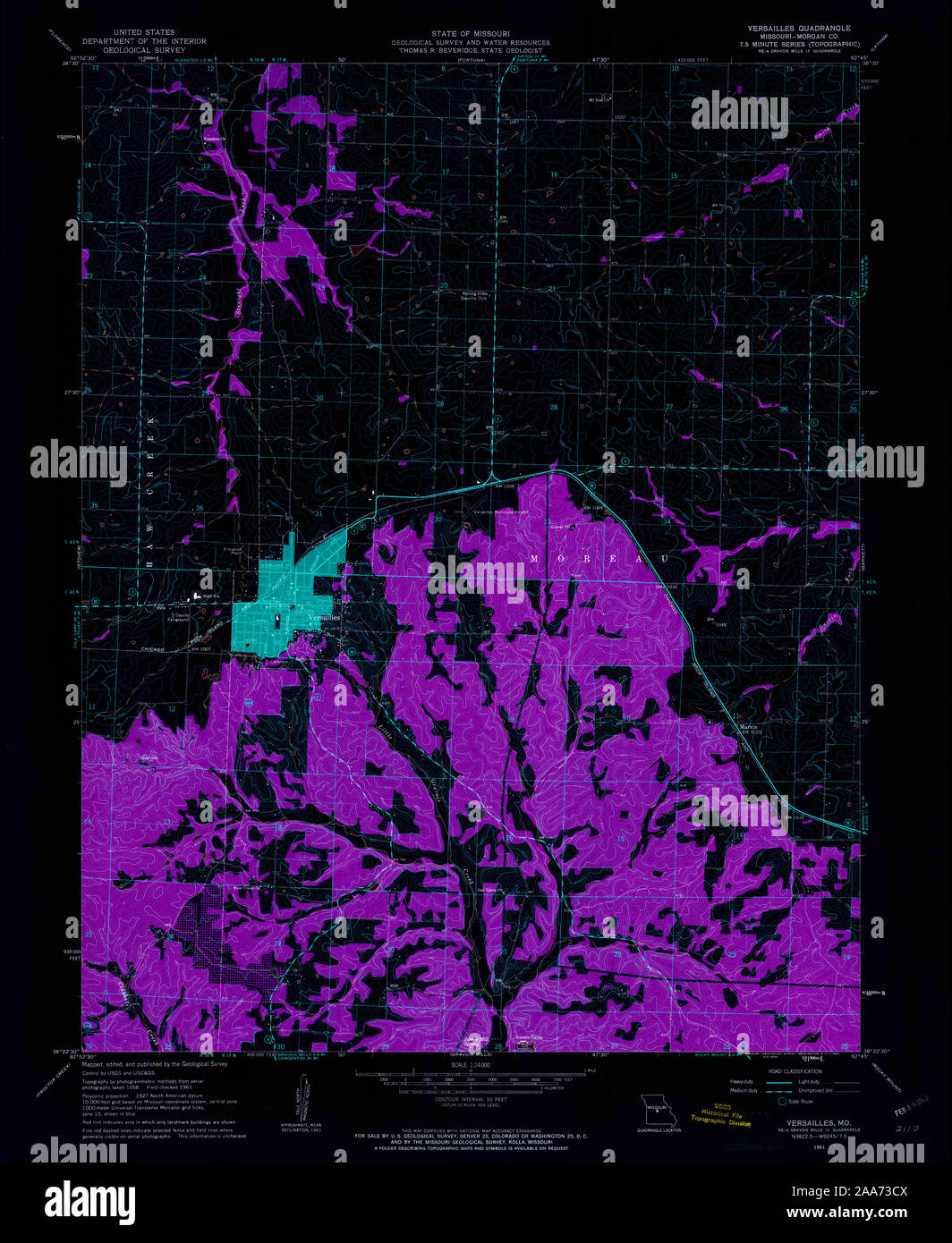 Topographie de versailles Banque de photographies et d’images à haute