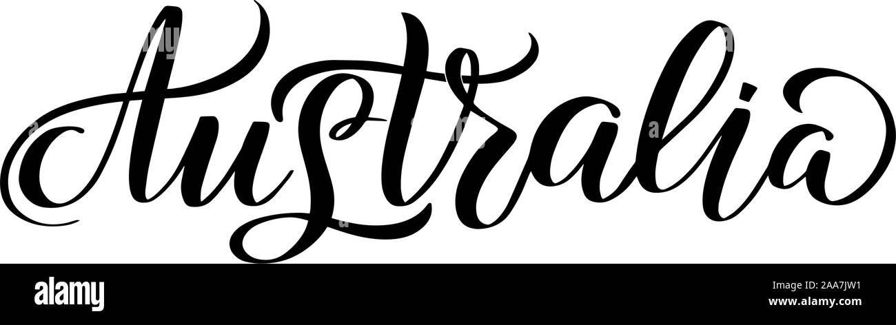 Calligraphie vecteur illustration isolé sur fond blanc Illustration de Vecteur